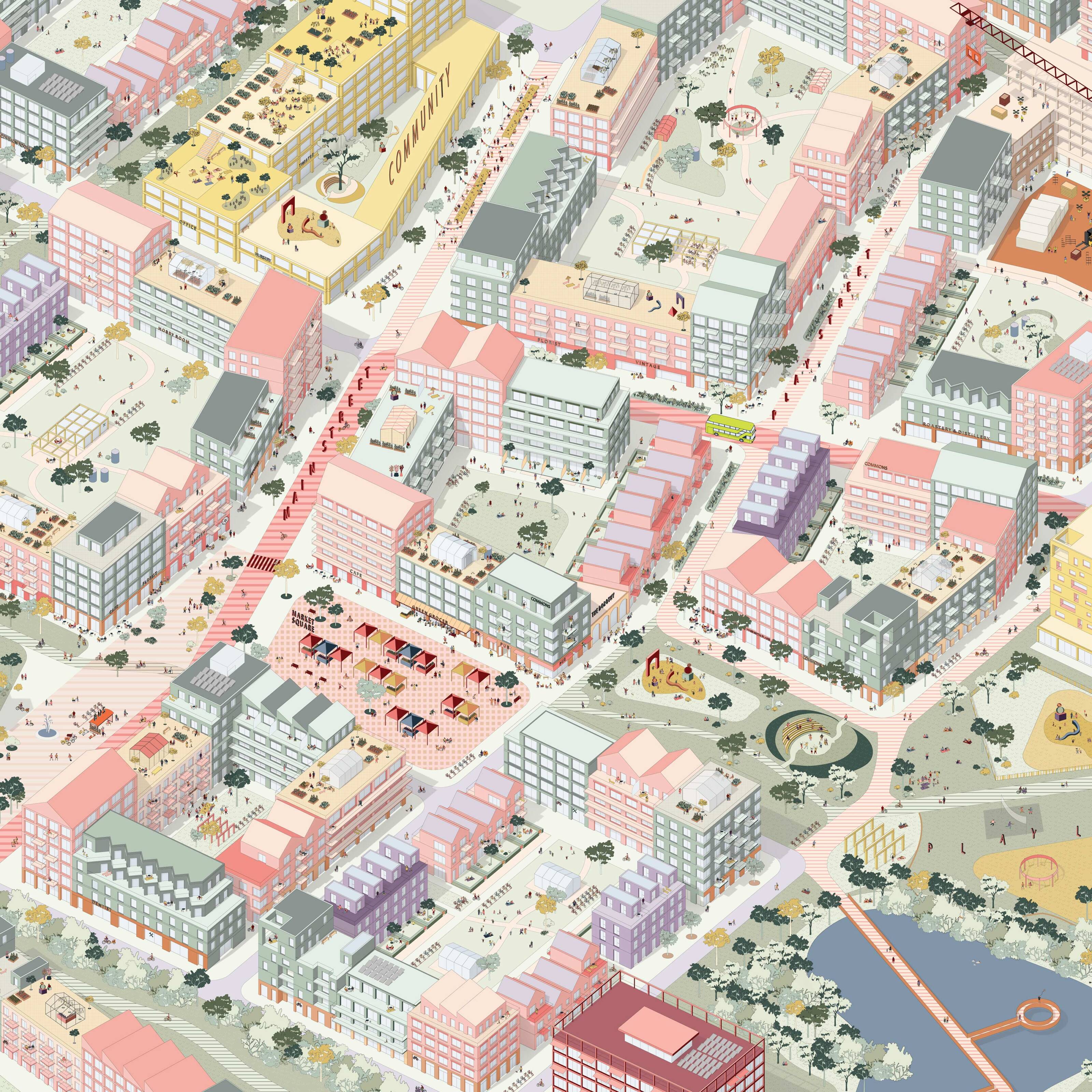 Kjellander Sjoberg Architects Ltd — A sustainable, inclusive and affordable community neighbourhood on the edge of – but firmly rooted in – Cambridge.